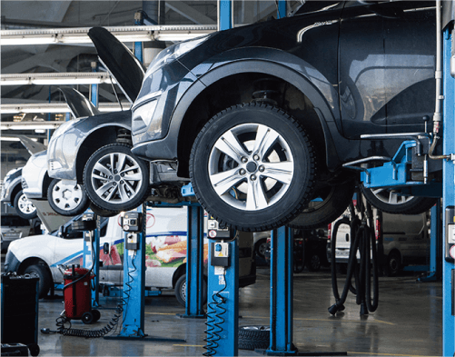 自動車の整備・手続き業務